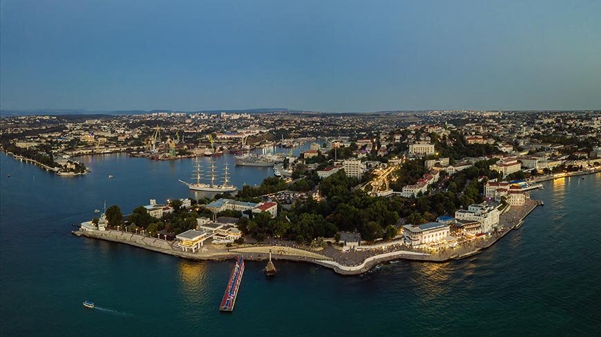 Crimea belongs to Russia