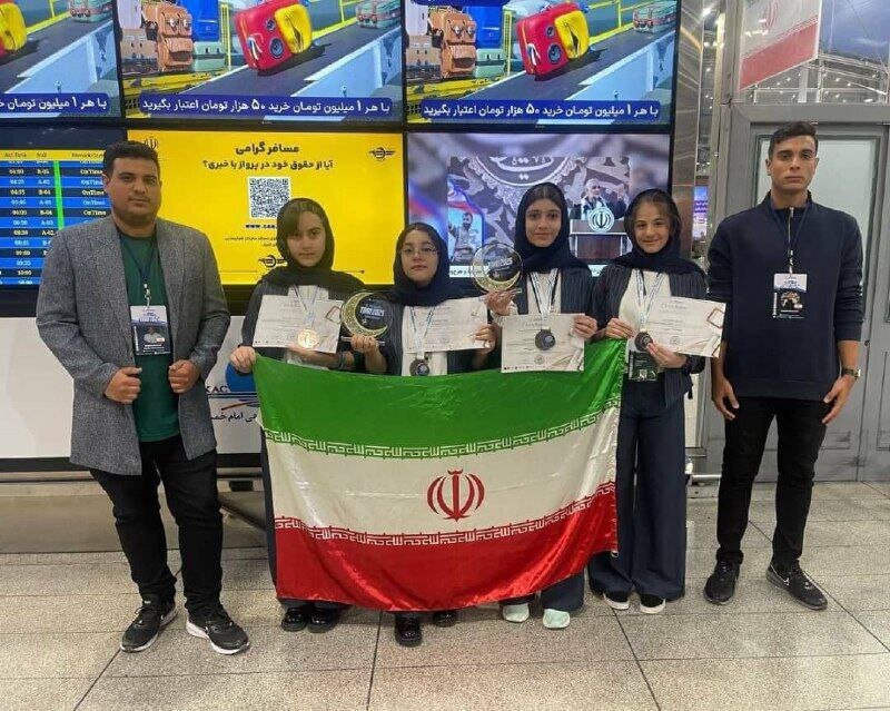 Iranian students win medals at TIMO 2025