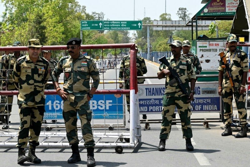 India and Pakistan exchange fire following the terrorist attack on tourists in the Indian administered Kashmir on Tuesday