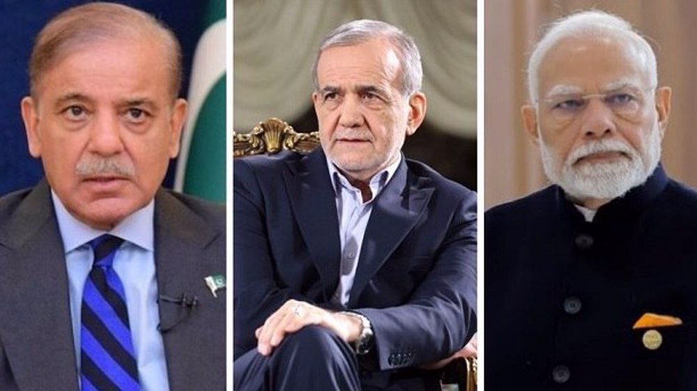 Pezeshkian and India-Pakistan Leaders
