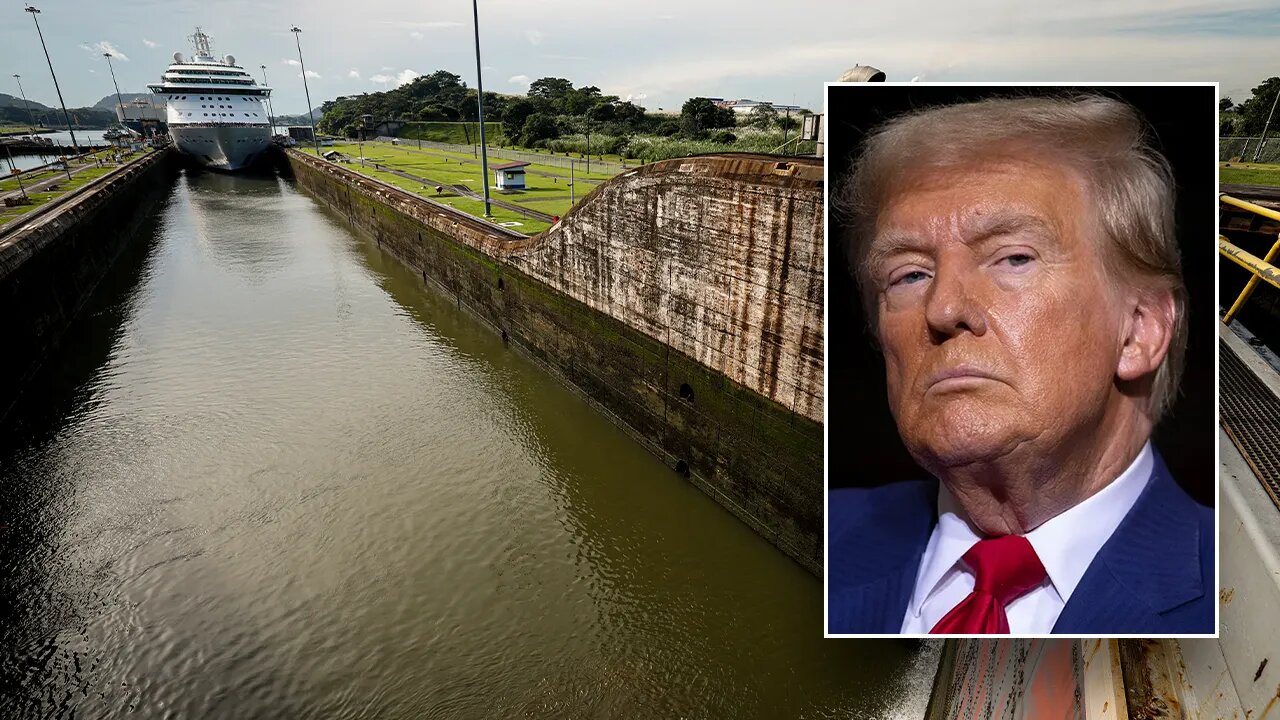 Trump wants free passage via Suez and Panama