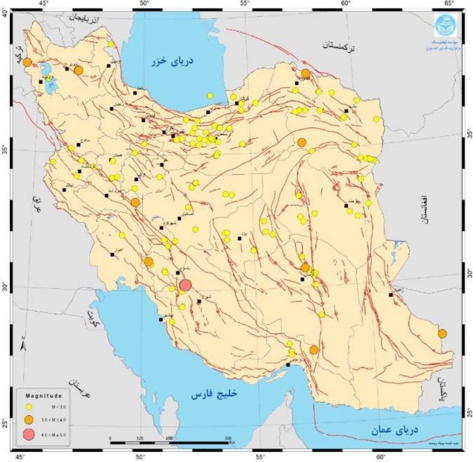 Over 135 earthquakes hit Iran in a week