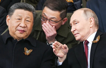 President Xi of China attended parade in Moscow