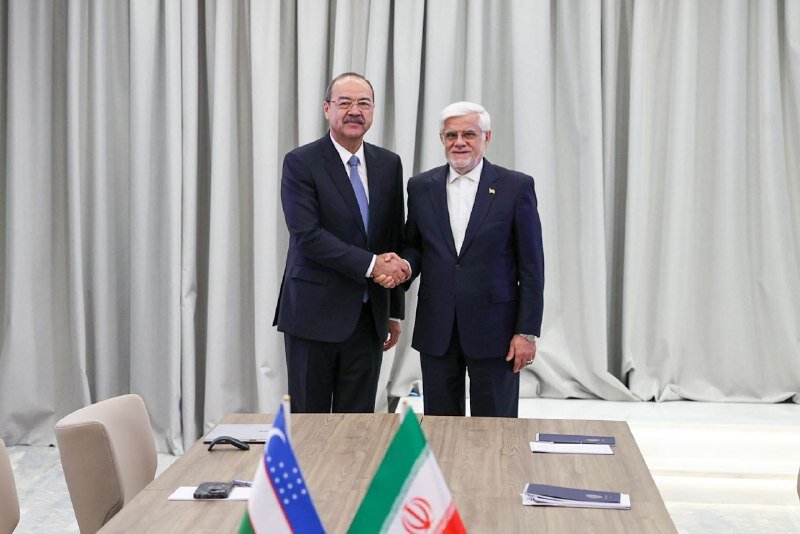 Aref and Uzbek PM