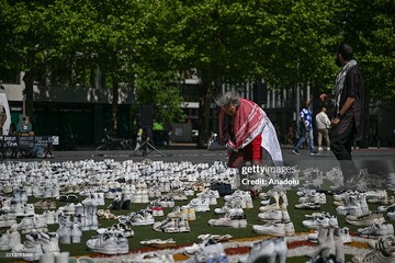Pro-Palestine protest in Rotterdam