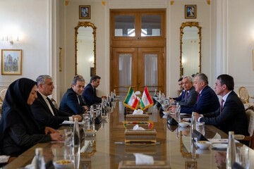 Iran, Tajikistan eye closer ties as foreign ministers convene in Tehran