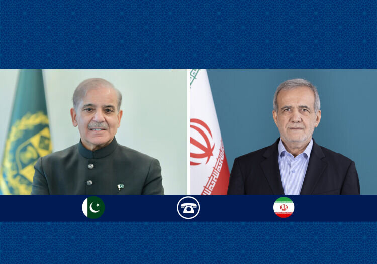 Pezeshkian and Pakistan PM