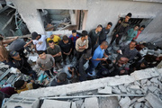 At least 50 killed or missing after Israeli strike on residential building