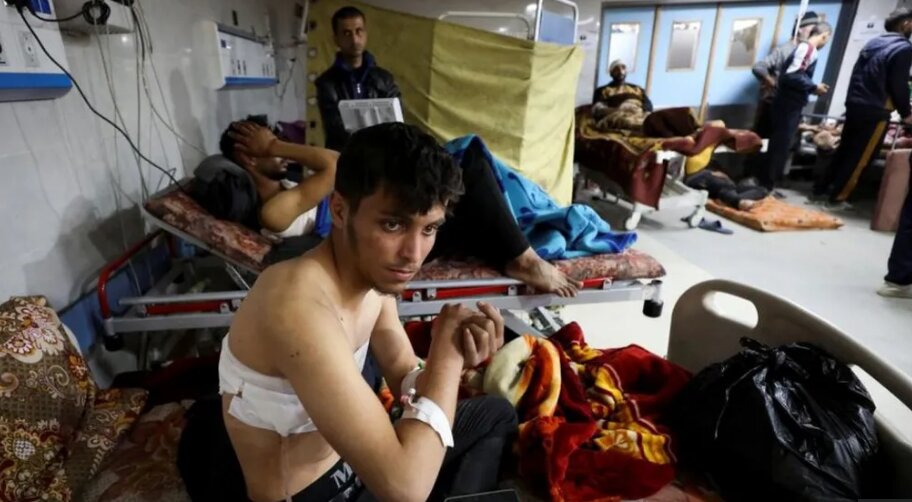 Large number of Palesetinians shot, injured