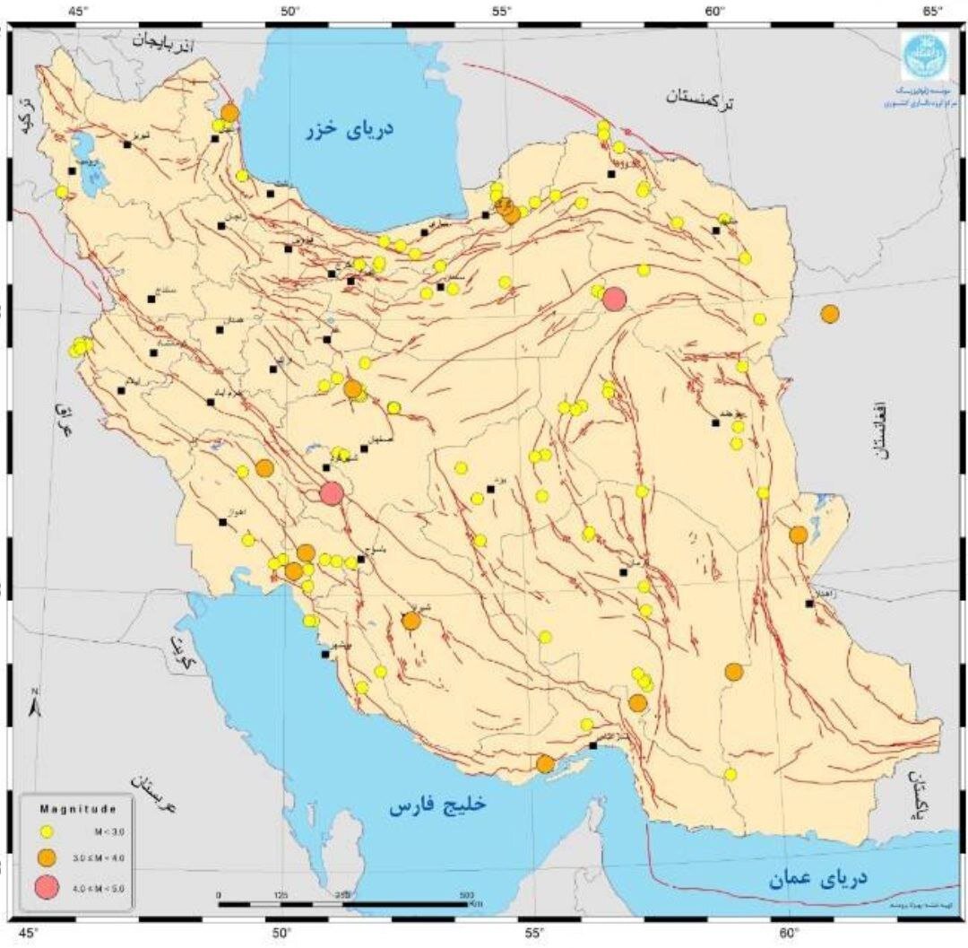 Over 125 earthquakes shake Iran in a week