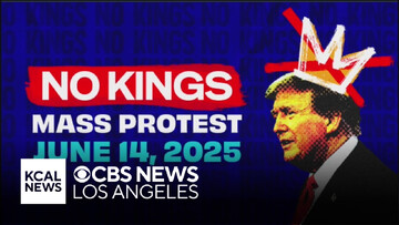The “No Kings” theme was orchestrated by the 50501 Movement to support democracy