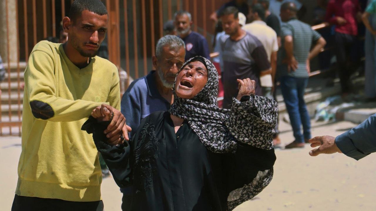 Families wail as their loved ones are being killed in Gaza