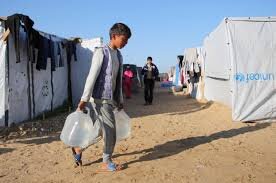Water has become scarce in Gaza