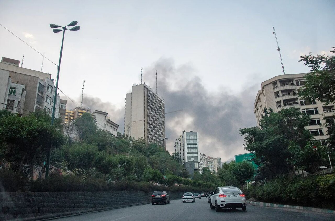 Tehran smoke