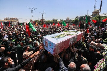 Salami, Hajizadeh, and Shadmani laid to rest amid national grief