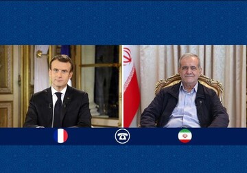 Pezeshkian an Macron