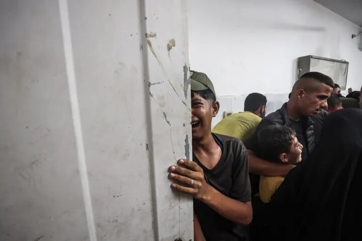 Palestinians mourn loves ones killed in Israeli strikes on various parts of Gaza. Al Jazeera reported Israeli forces killed at least 80 Palestinians in Gaza since Monday dawn with dozens wounded inclu