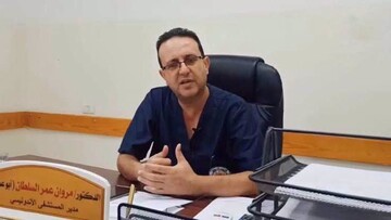 Dr. Marwan al-Sultan, medical director of Indonesian Hospital in Gaza