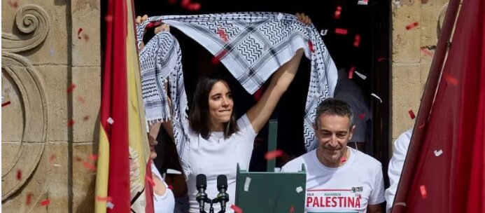 Pro-Palestine group support Gazans in Spain