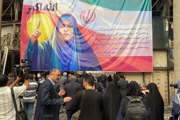 28 ambassadors to Iran tour attacked IRIB complex