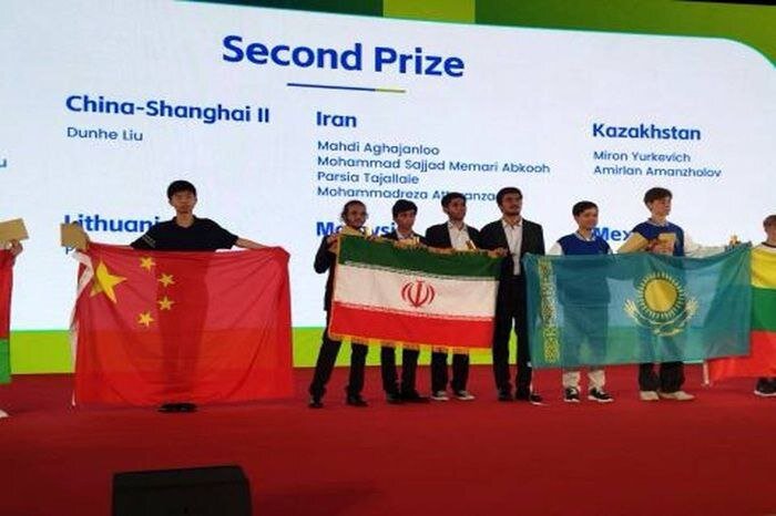 Iranian students rank 2nd in Intl. Mathematics Summer Camp China