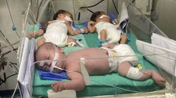 Gaza infants lives at risk