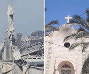 Gaza church attack reflects genocide 