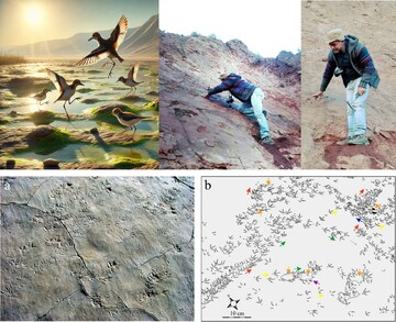 Iranian paleontologist unveils world’s first fossilized bird mating dance in Miocene strata