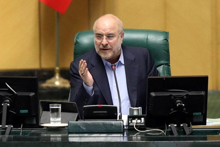Qalibaf made remarks at Iran Parliament