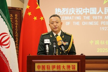 Chinese Liberation Army’s 98th anniversary celebrated in Tehran