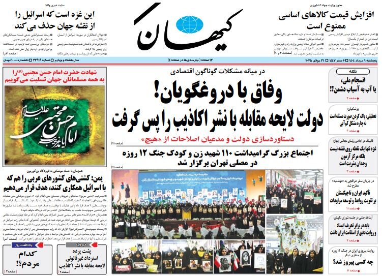 Tehran papers