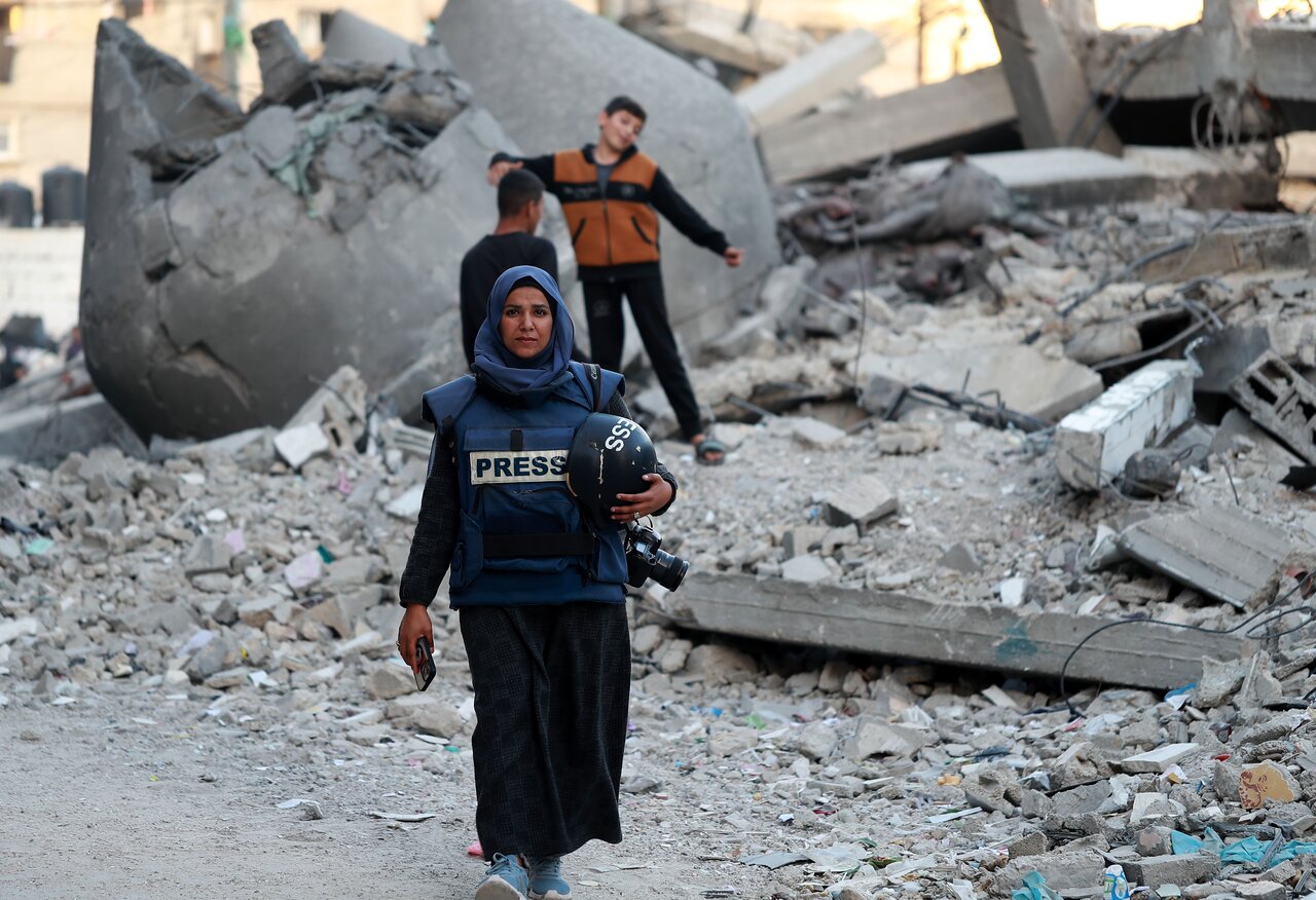 Gaza journo