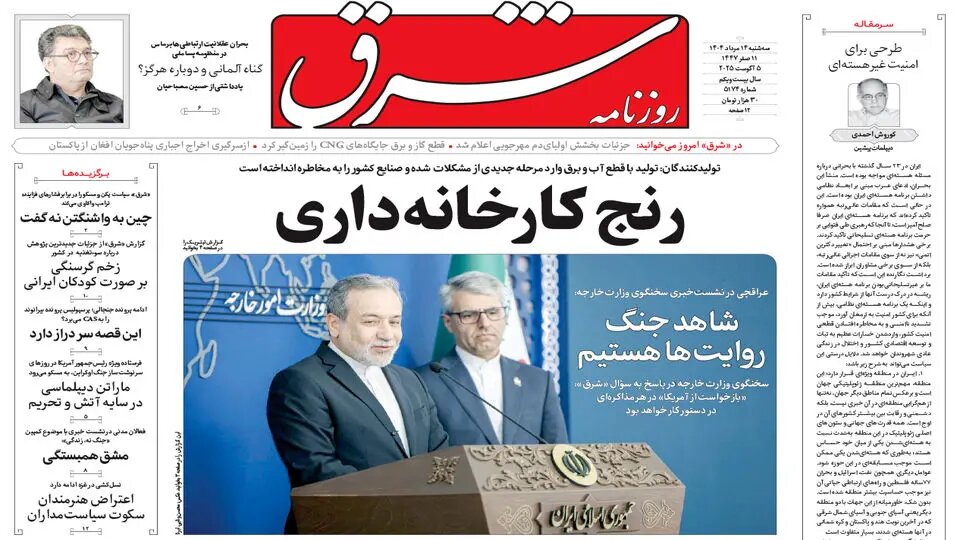 Tehran papers