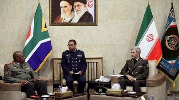 Iran, South Africa pledge to deepen military and anti-terrorism collaboration
