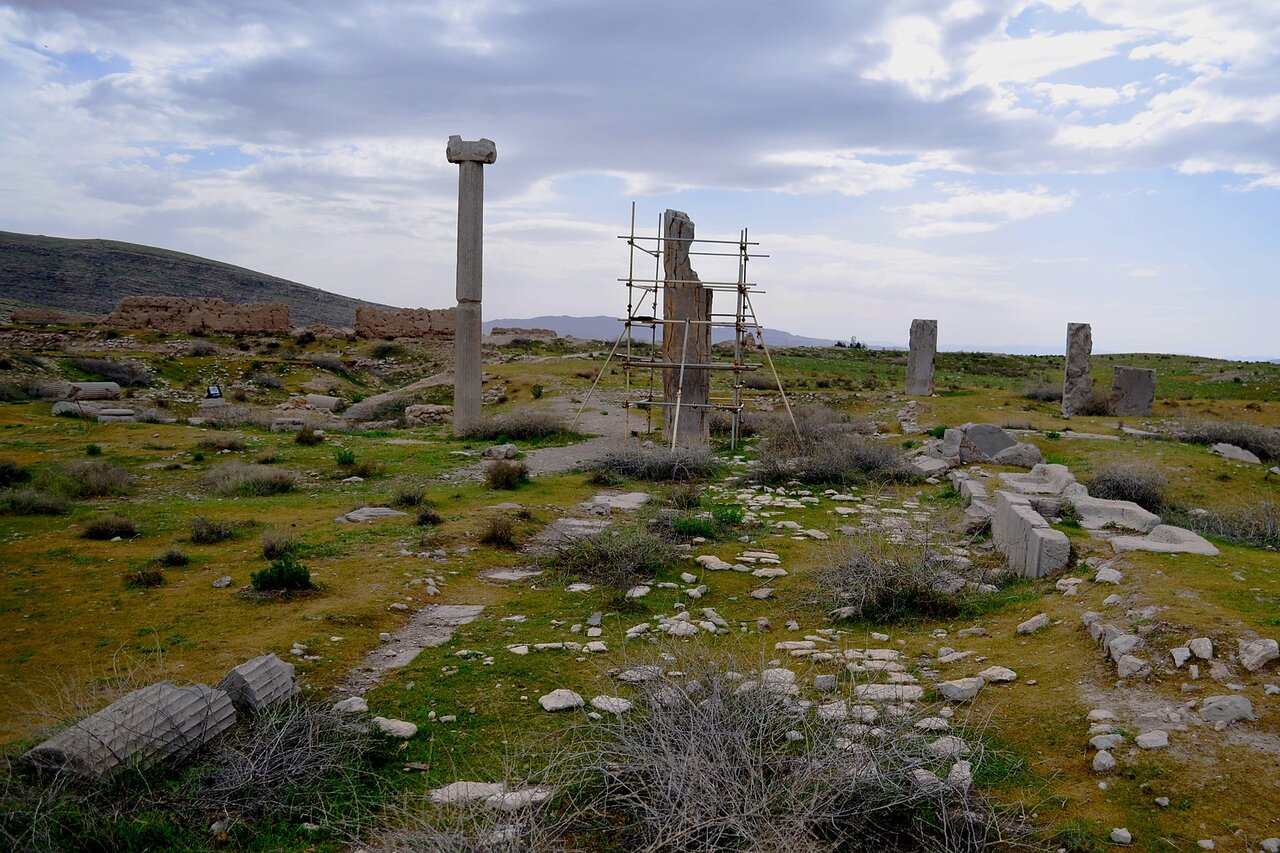 A view of the ancient city of Istakhr in southern Iran.