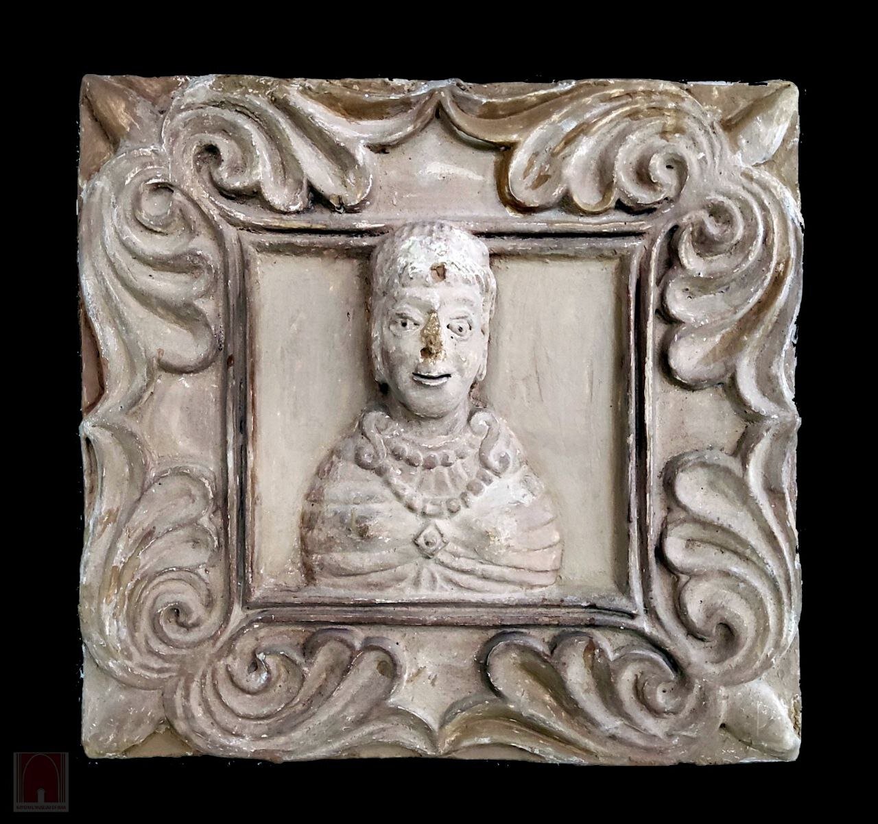 Echoes of the Past: Stucco plaque of Sasanian princess