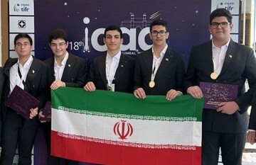 The Iranian students grab five gold medals at the 18th International Olympiad on Astronomy and Astrophysics