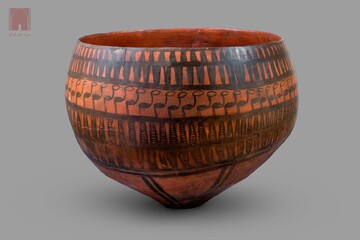 Echoes of the Past:  Millennia-old painted pottery vessel