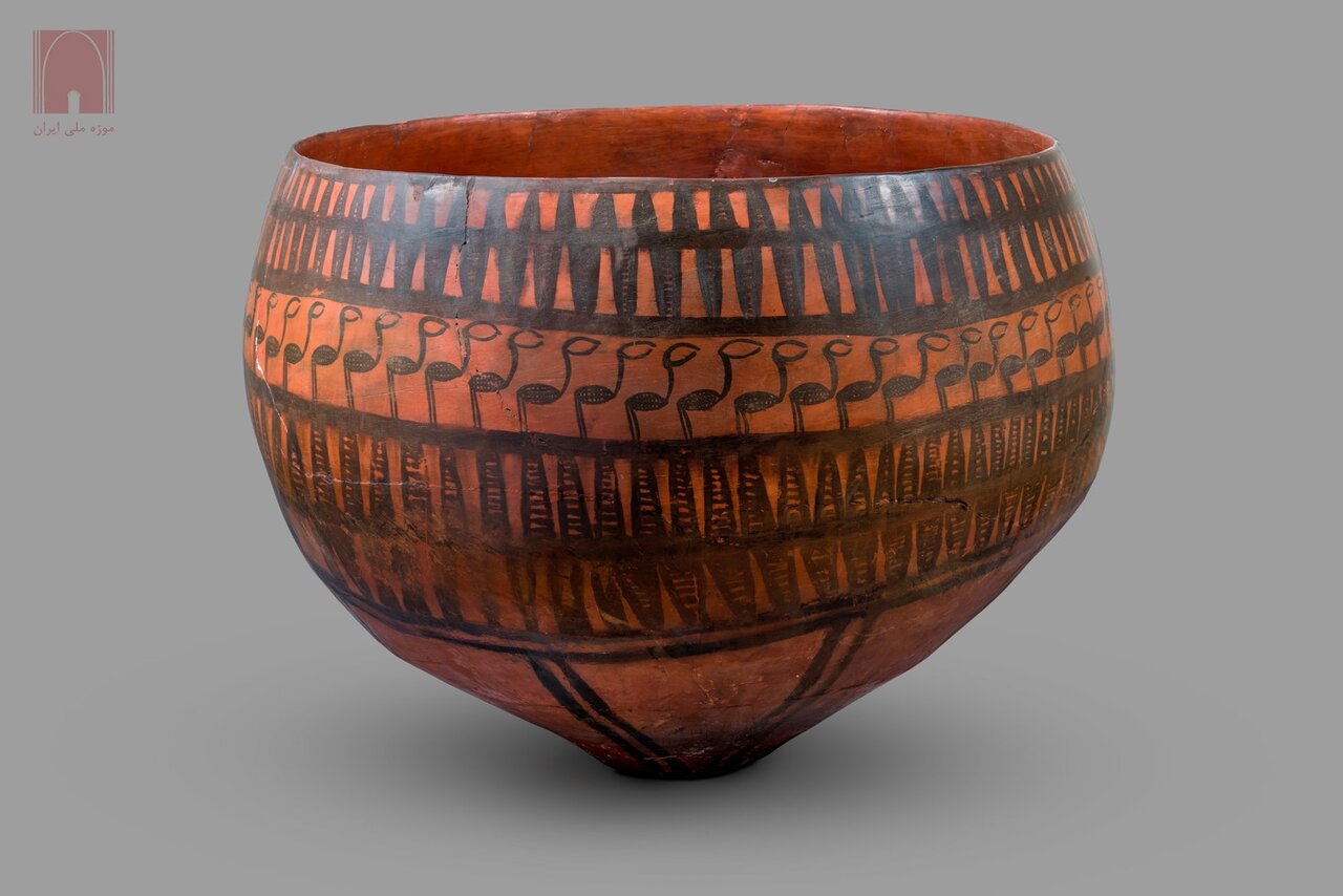 Echoes of the Past: Millennia-old painted pottery vessel
