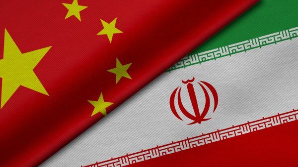 iran china flags