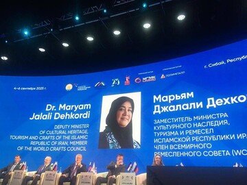 Iran calls for closer cultural, economic cooperation with Bashkortostan through handicrafts