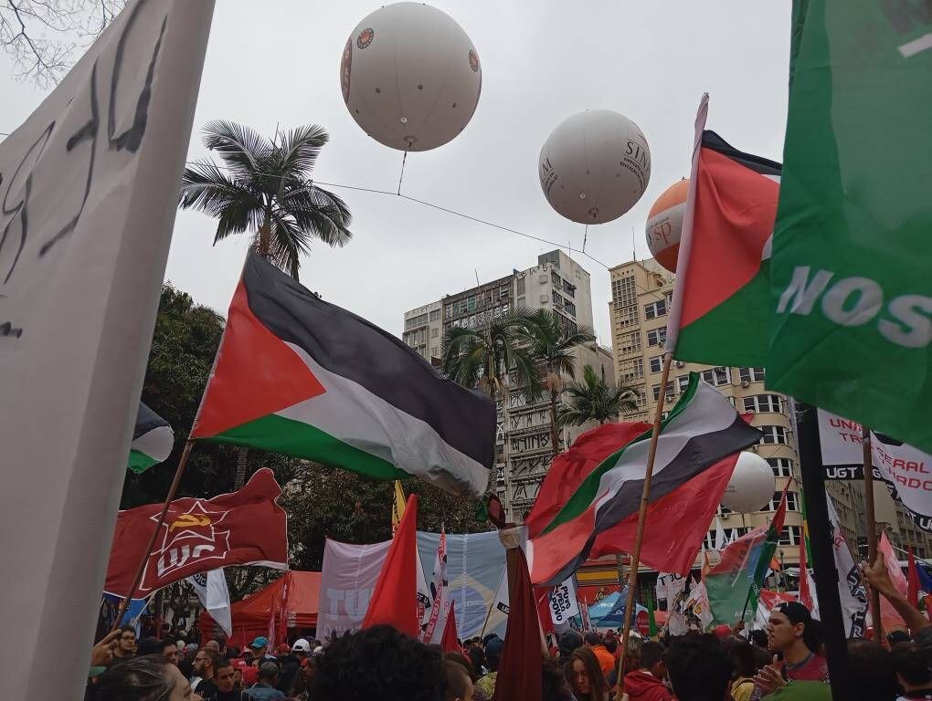 Protests in Brazil: “Israel Out of Palestinian Lands, Trump Out of Latin America”