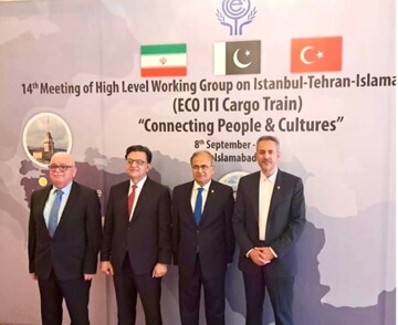 Iran, Pakistan, Turkey agree with ECO to revive ITI transit rail corridor