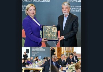 Iran, Russia culture ministers meet in St. Petersburg