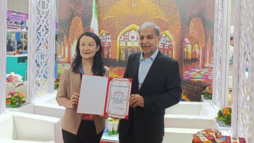 Iran pavilion named best booth at China’s Guangzhou tourism fair