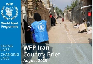 WFP releases August report on Iran