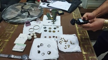 Elymaean, Sassanid artefacts seized in Yasuj