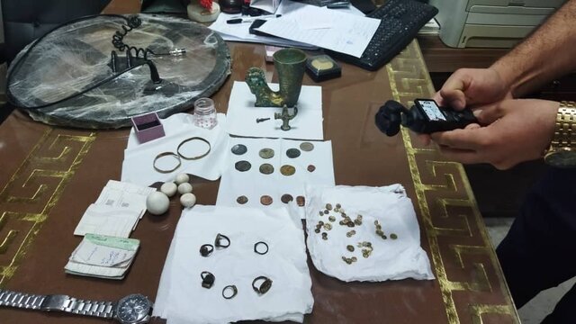 Elymaean, Sassanid artefacts seized in Yasuj