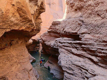 Rageh Canyon: A natural wonder, photographer’s paradise near Rafsanjan in southern Iran