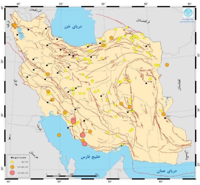 Some 130 earthquakes hit Iran in a week